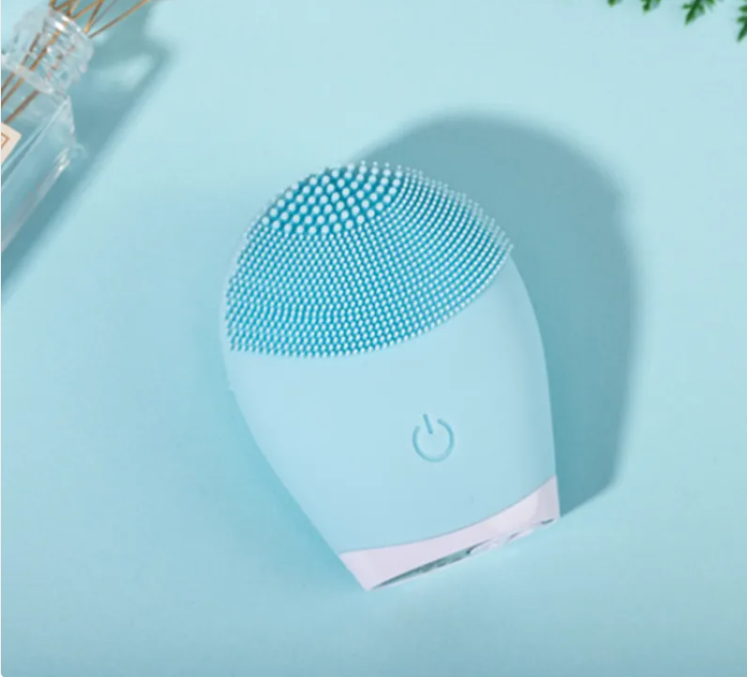 Ultrasonic Silicone Facial Cleansing Brush - Electric Skin Care Device My Store