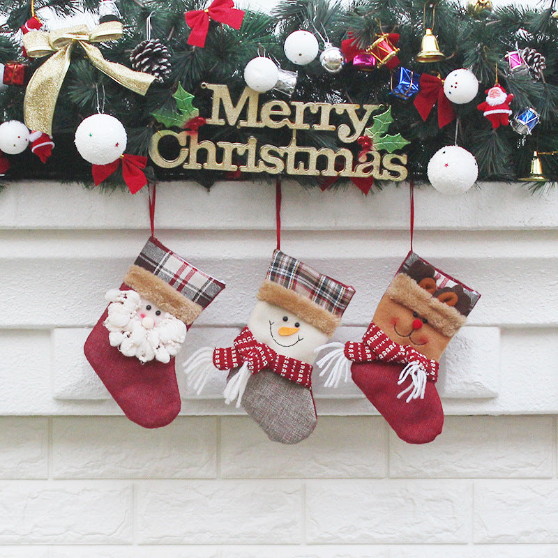 Festive Christmas Stocking Ornaments My Store