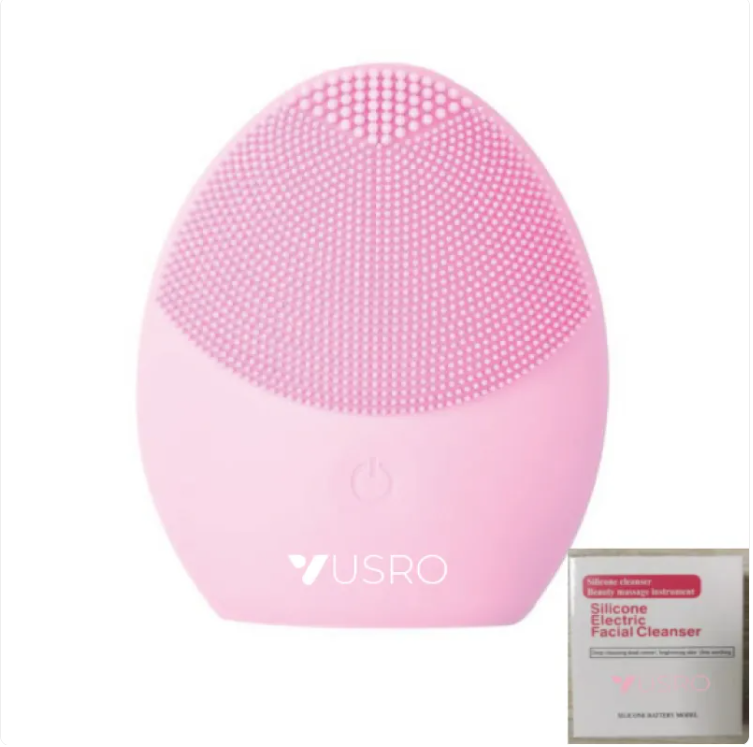 Ultrasonic Silicone Facial Cleansing Brush - Electric Skin Care Device My Store