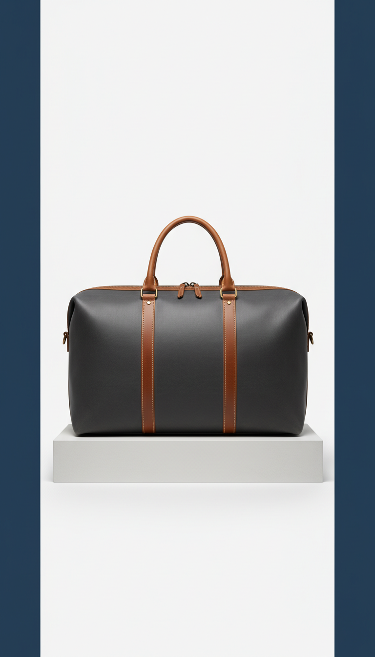 Signature Leather Weekender Bag My Store
