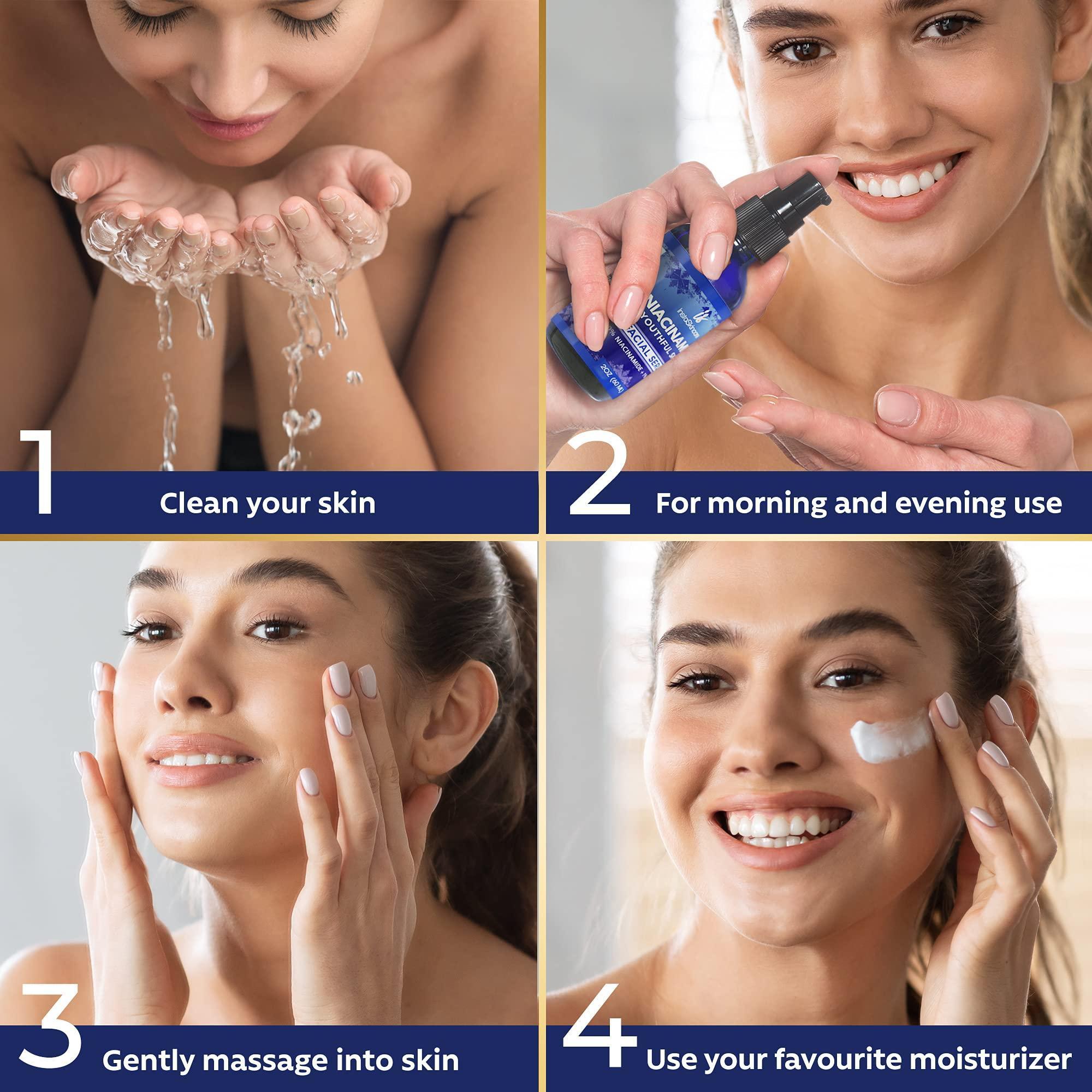 Niacinamide Serum for Face 10% with Zinc 1% Vitamin B3 Serum DOUBLE SIZED 2 oz My Store