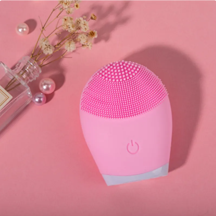 Ultrasonic Silicone Facial Cleansing Brush - Electric Skin Care Device My Store