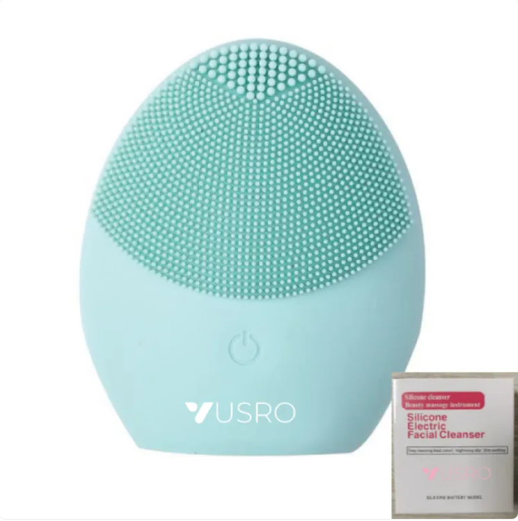 Ultrasonic Silicone Facial Cleansing Brush - Electric Skin Care Device My Store