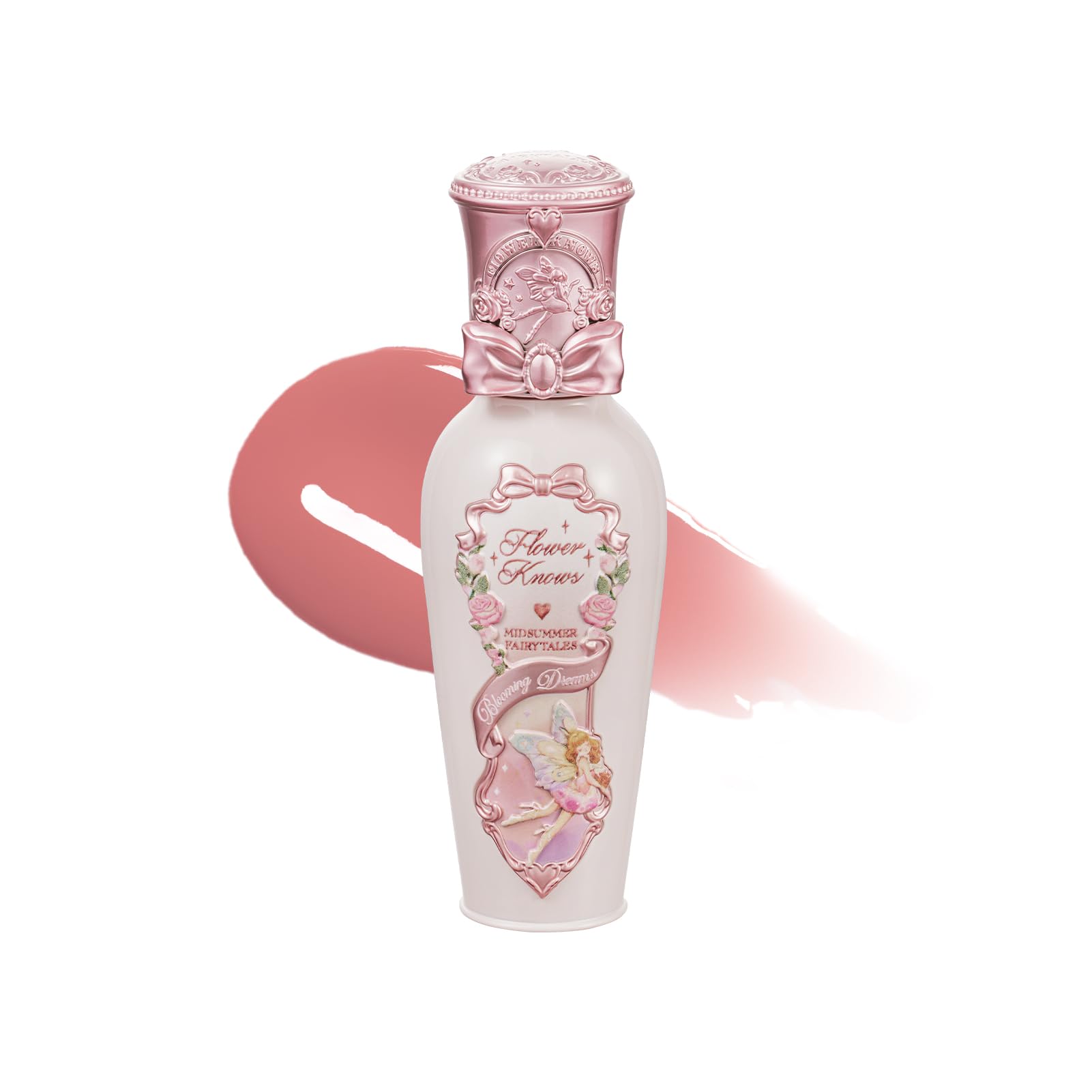 Flower Knows Midsummer Fairytales Lip Gloss-Glowy Moisturizing Coating Lip Lacquer-Hydrating Tinted Lip Oil for Girls&Women-Vegan & Cruelty Free-0.17Fl Oz(G01 Alice) My Store