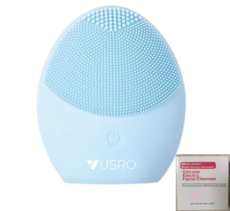 Ultrasonic Silicone Facial Cleansing Brush - Electric Skin Care Device My Store