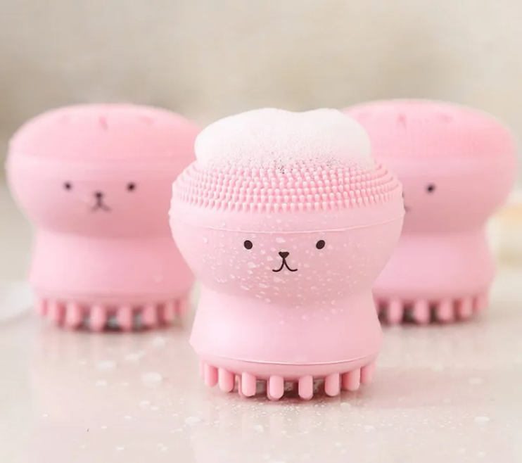 Silicone Cleansing & Exfoliating Brush – Cute & Effective Skin Care Tool My Store