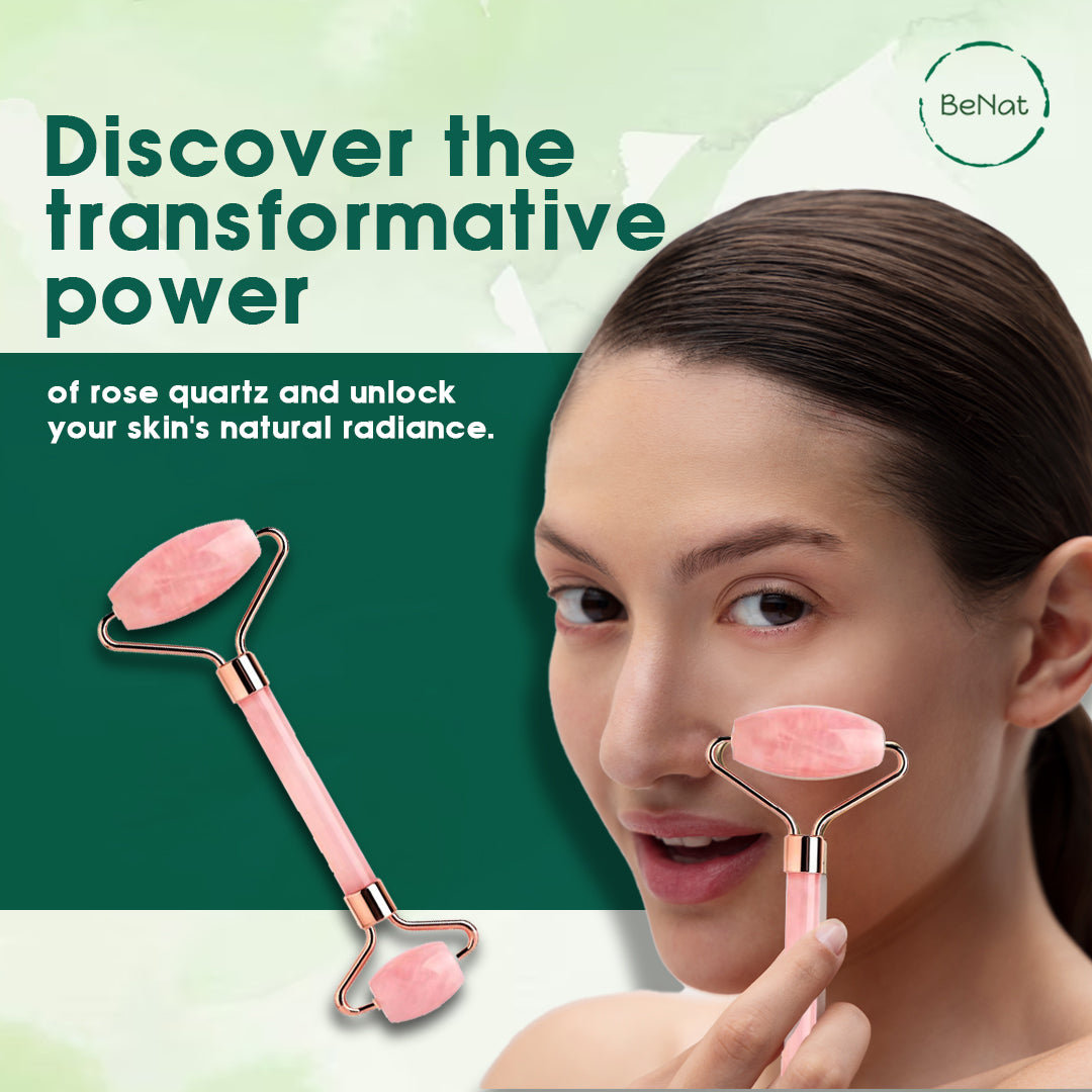 Rose Quartz Face Roller My Store