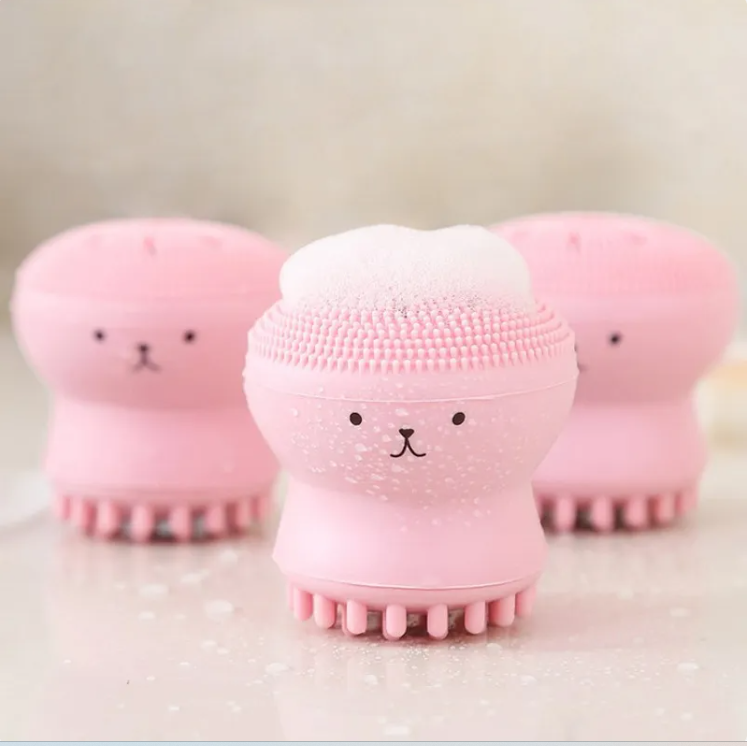 Silicone Cleansing & Exfoliating Brush – Cute & Effective Skin Care Tool My Store
